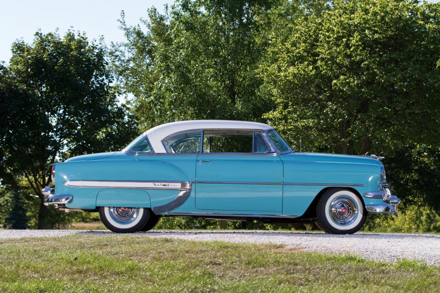  Chevrolet Bel Air Sport Coupe 1954 года  (фото 30 из 67)